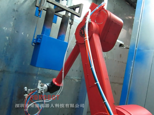 戶(hù)外電容器機(jī)器人自動(dòng)噴漆